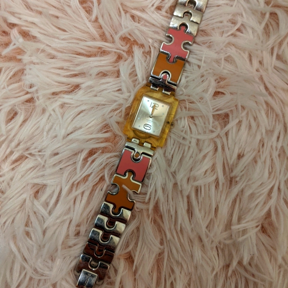 Stainless steel puzzle Swatch